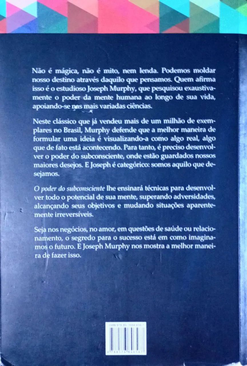 O Poder do Subconsciente (Os Poderes da Mente) Dr Joseph Murphy, Faça sua oferta - Foto 3