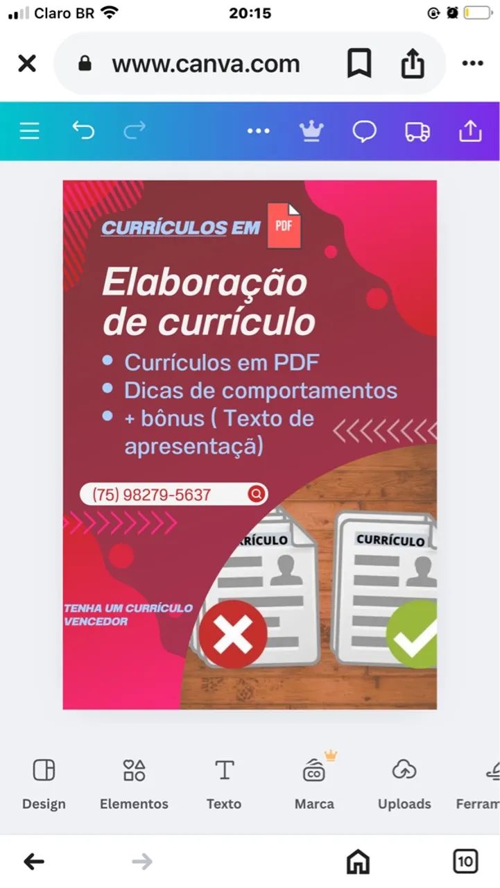 Elaboração de currículo em PDF com dicas e bônus