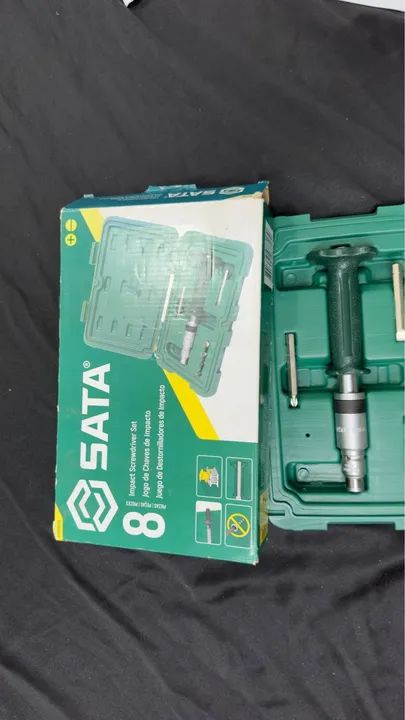 Jogo de chaves de impacto SATA 8 peças - Novo - Foto 6