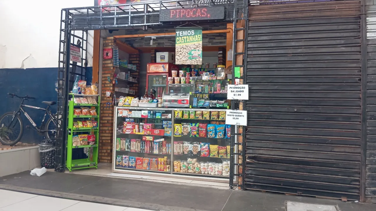 Lanchonete - Venda de lanches e bebida e veridades