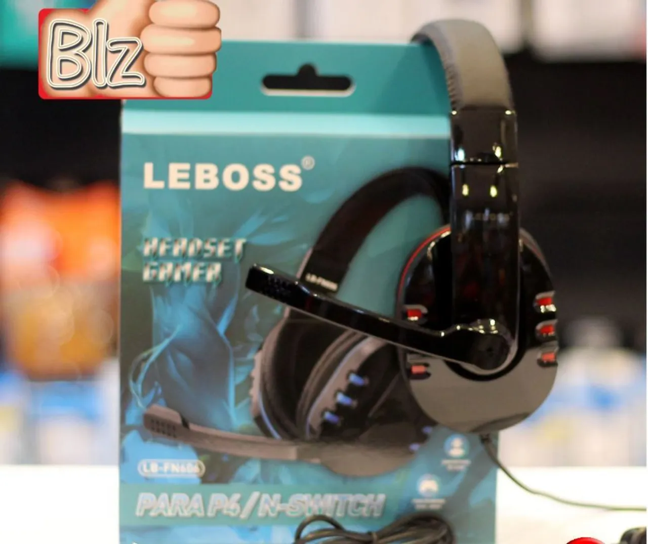 Headset Gamer LEBOSS para PS4/N-Switch