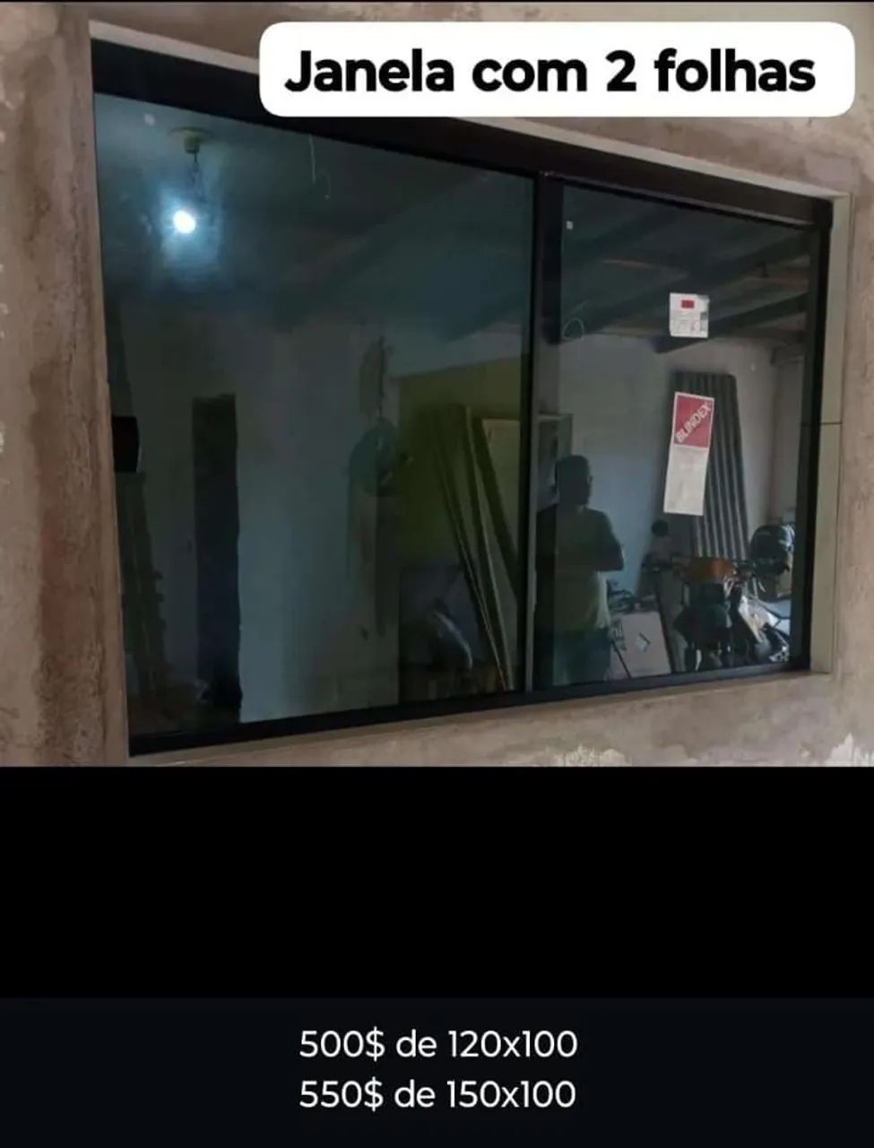 Janela de Alumínio com Vidro - Foto 5