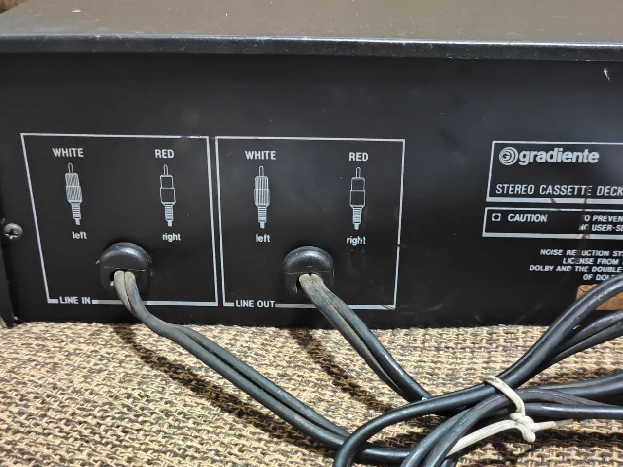 Tape Deck Gradiente Spect 90 no ponto de Usar - Foto 4