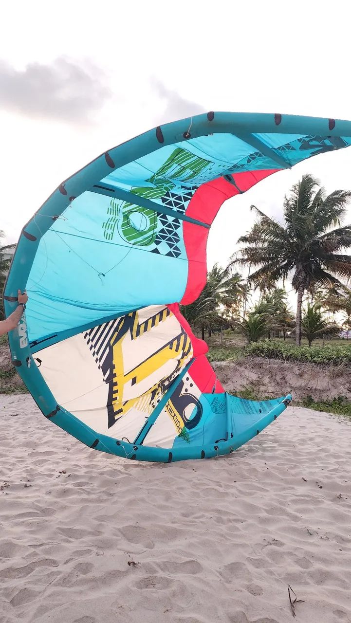 Pipa KiteSurf North 12 + barra + mochila  - Foto 2