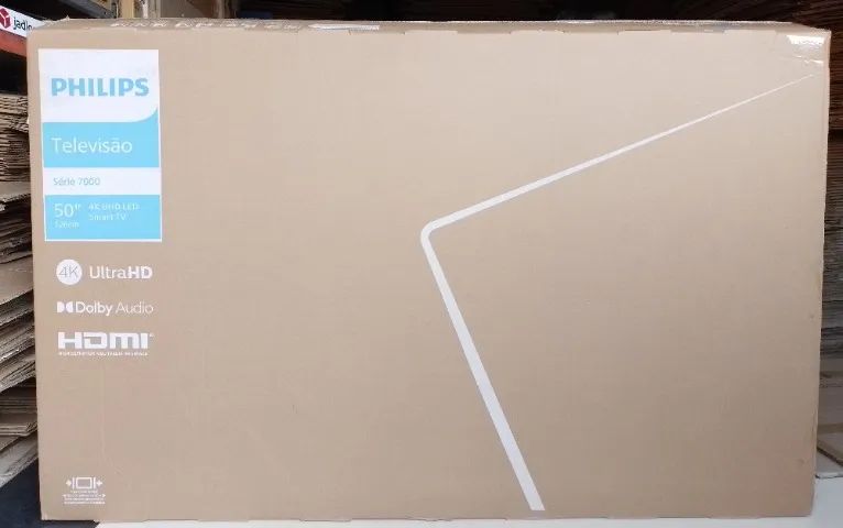 Caixa de papelão para Tv 50 Polegadas SEM ISOPORES - Entrega e Retirada