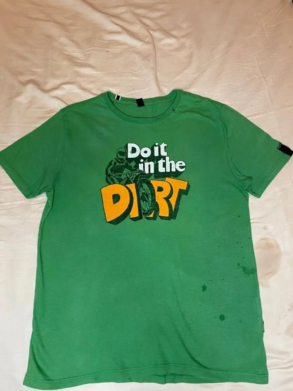 camiseta replay original verde