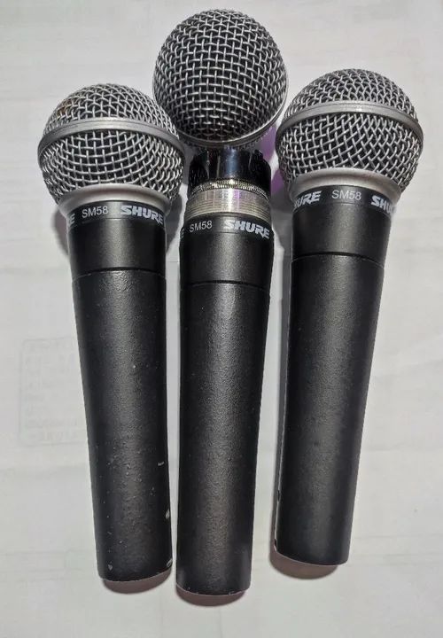 Microfone Shure SM58  profissional UNIDADE