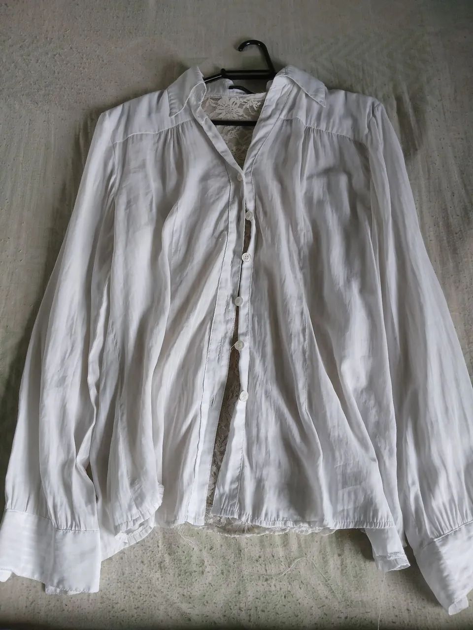 Camisa,  blusa branca  - Foto 5