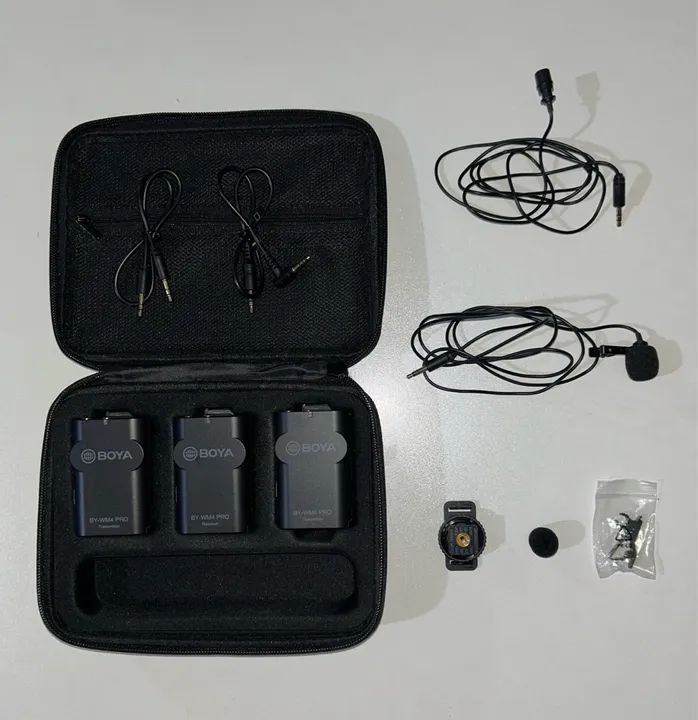 Kit de Microfones sem Fio BOYA 