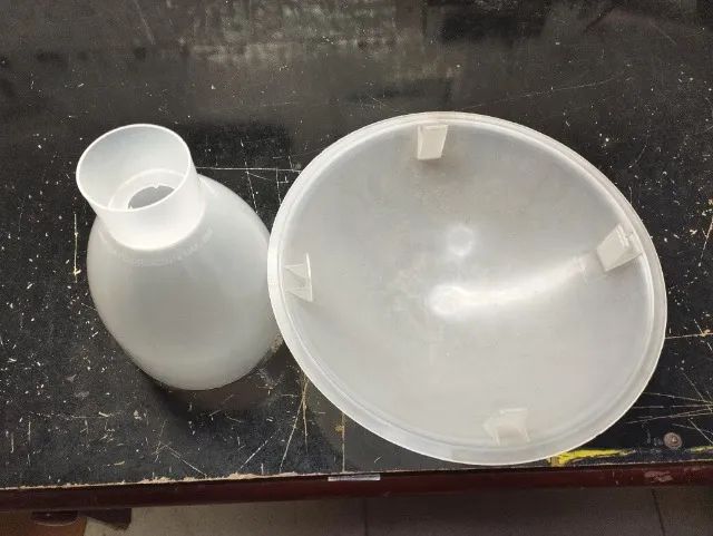 DUAS Cupulas de plásticas ventilador de teto - Foto 4