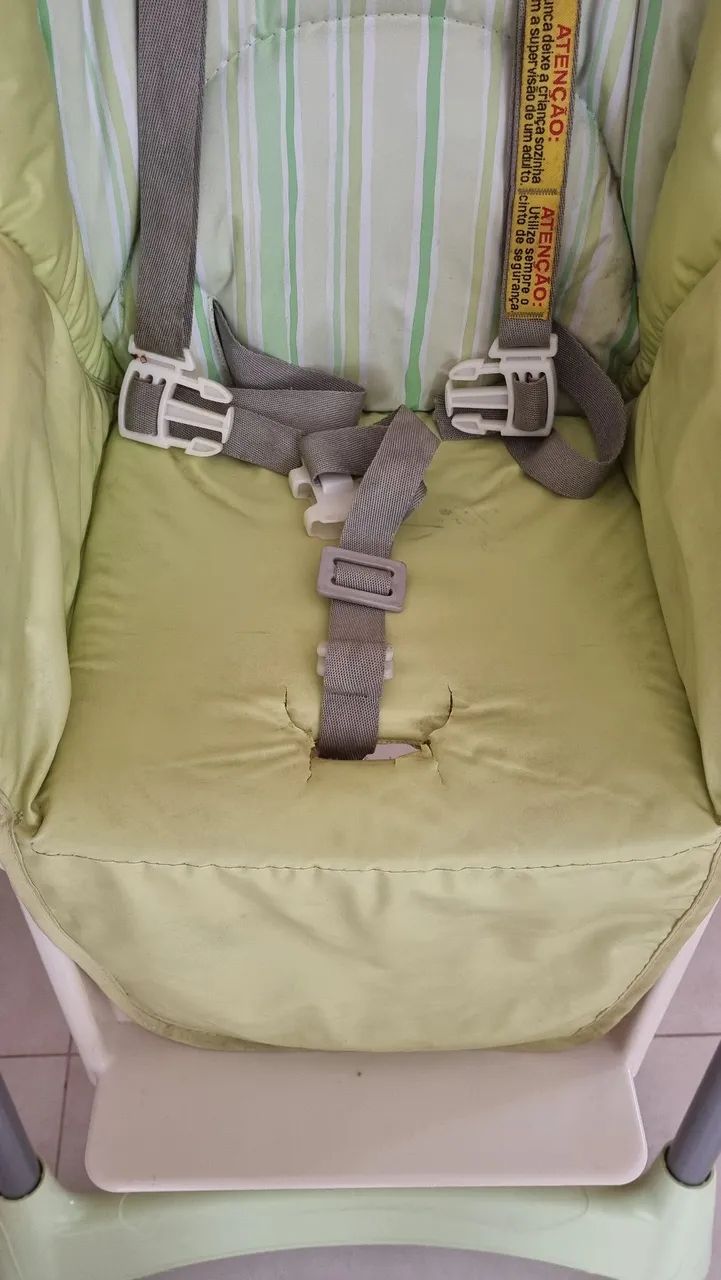 Cadeira de Alimentação Infantil Verde - Foto 5