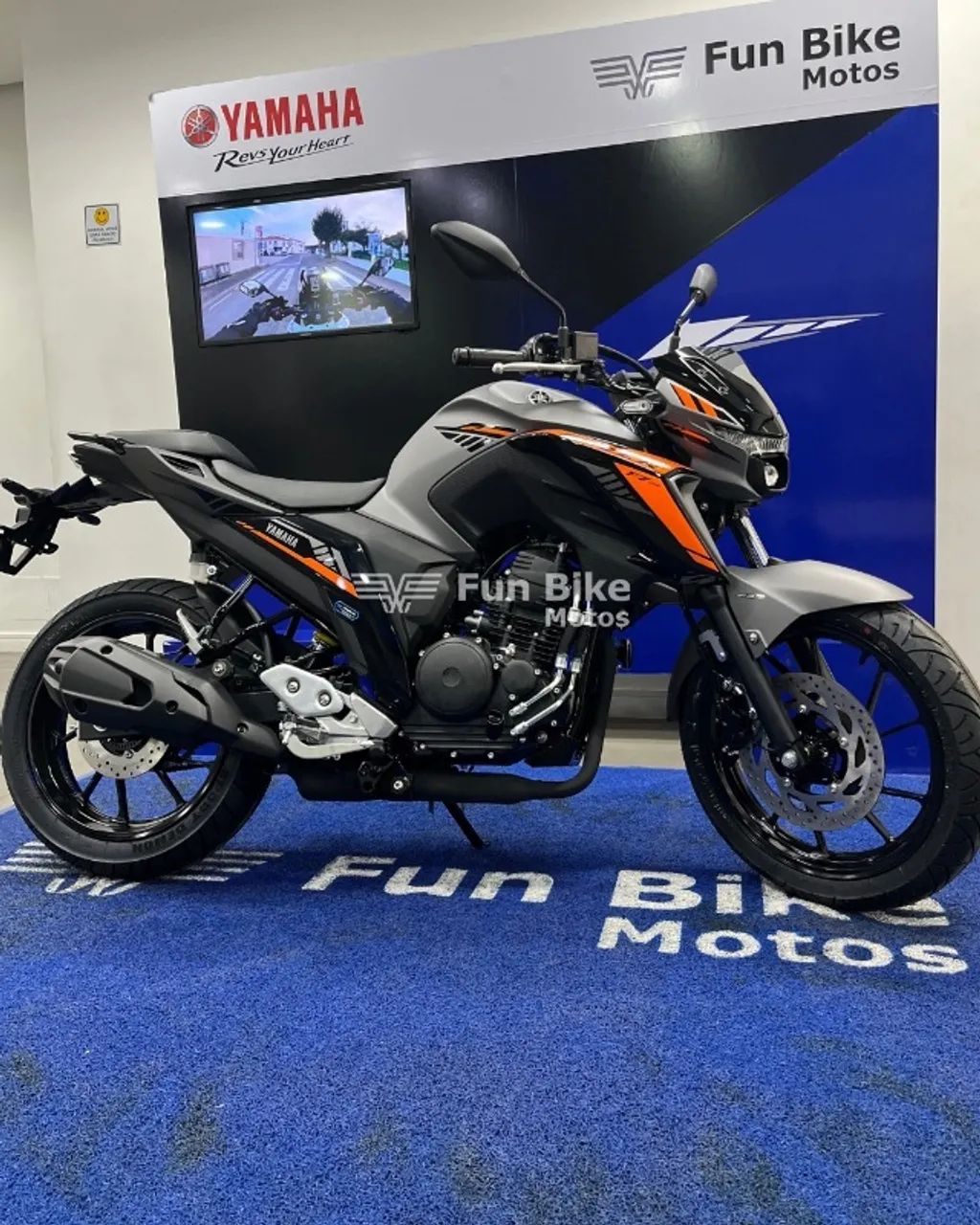 NOVA FZ25 ABS CONNECTED 25/25 0KM - CINZA FOSCA - PRONTA ENTREGA - PAGOU,LEVOU - MENOR $ ! - Foto 5