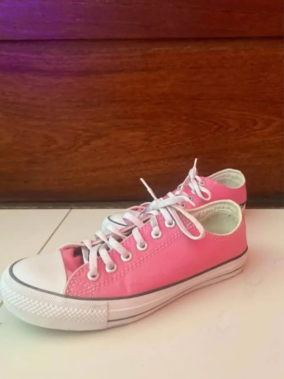 All Star Rosa- tamanho 39 - Foto 2
