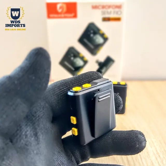 Microfone De Lapela Tipo C Sem fio - Hmaston - Foto 3