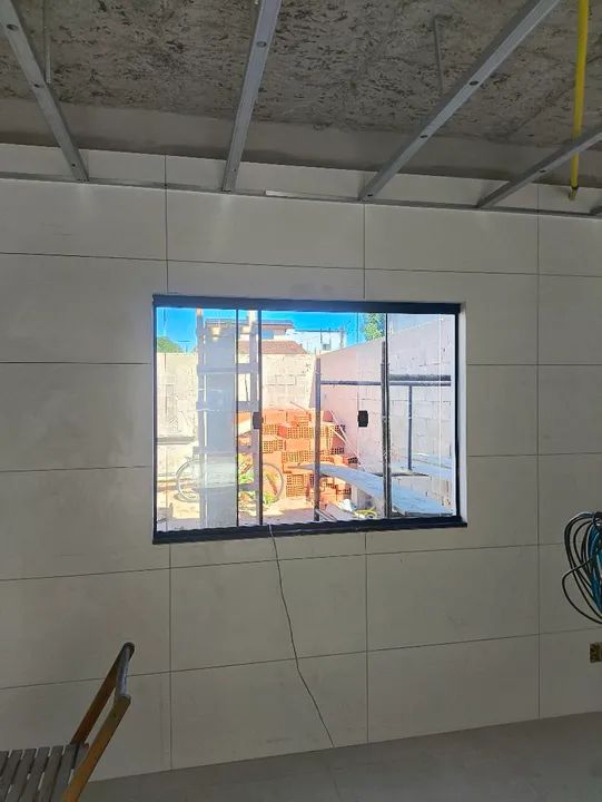 Kit 3 janelas em vidro incolor 6mm blindex  - Foto 4