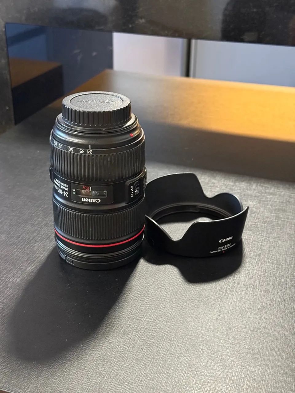 Lente Canon EF 24-105mm f/4L IS USM + Parasol