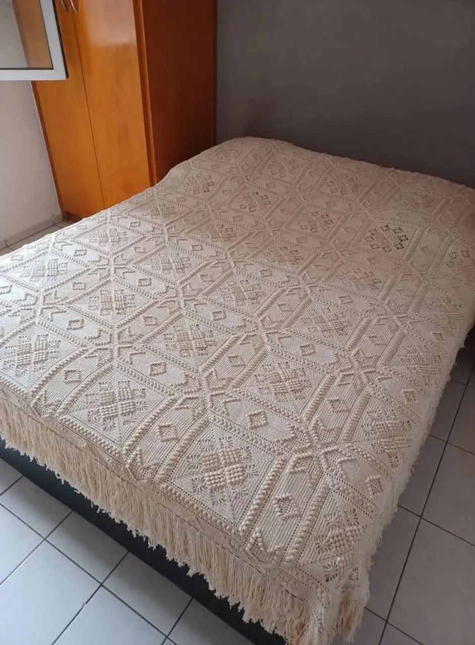 COLCHA CROCHÊ MINEIRA