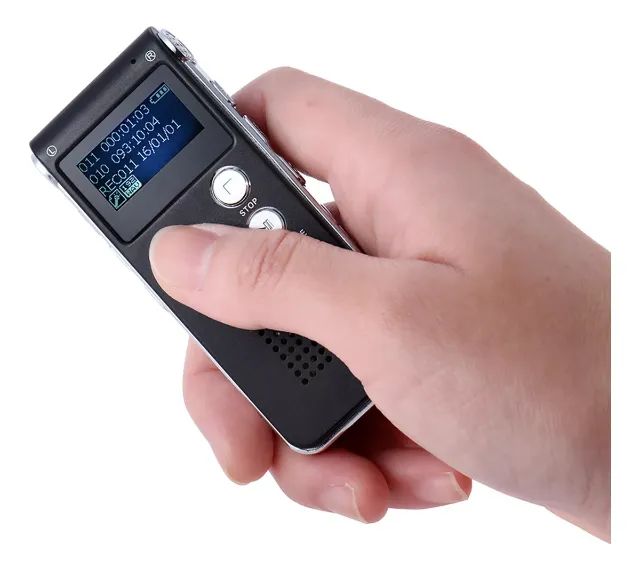 Gravador Voz Lançamento Conversas Entrevista 8GB