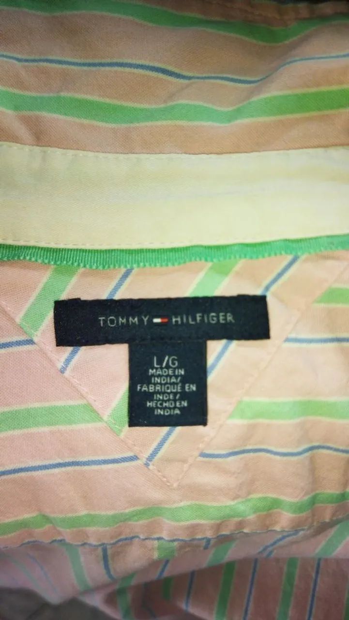 Camisa social c/ listras Tommy Hilfiger  - Foto 5