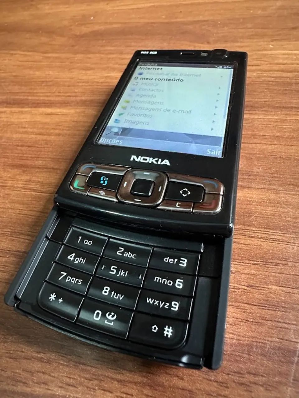 Nokia N95 3g wi-fi 8gb rom foto 5mpx gps mp3 reproduz video desbloqueado - Foto 3