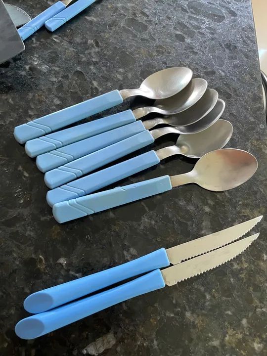 Jogo de Utensílios de Cozinha Faqueiro Talheres - 27 Peças - Foto 2