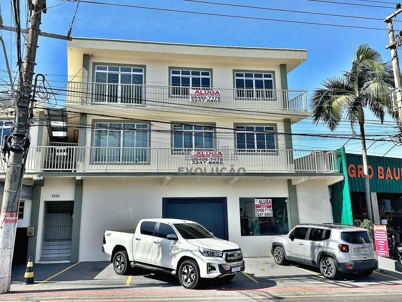 Apartamento para locação, 4 dormitórios, vaga de garagem, bairro Roçado, São José/SC