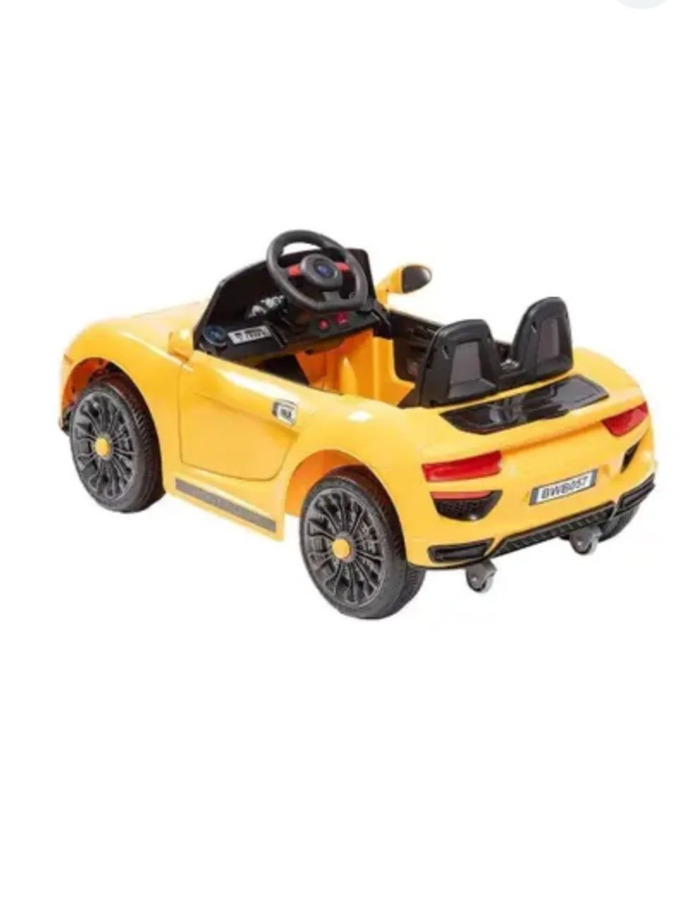 Carro Elétrico Infantil Amarelo e Vermelho  - Foto 5
