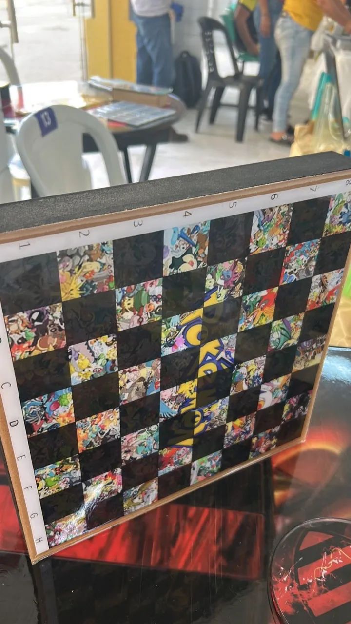 Jogo de xadrez + tabuleiro personalizado  - Foto 3