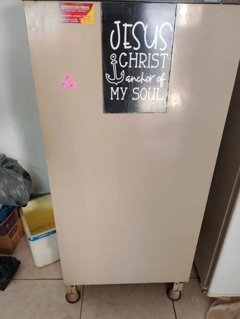 Geladeira Consul 280 highclass - com defeito - Foto 2