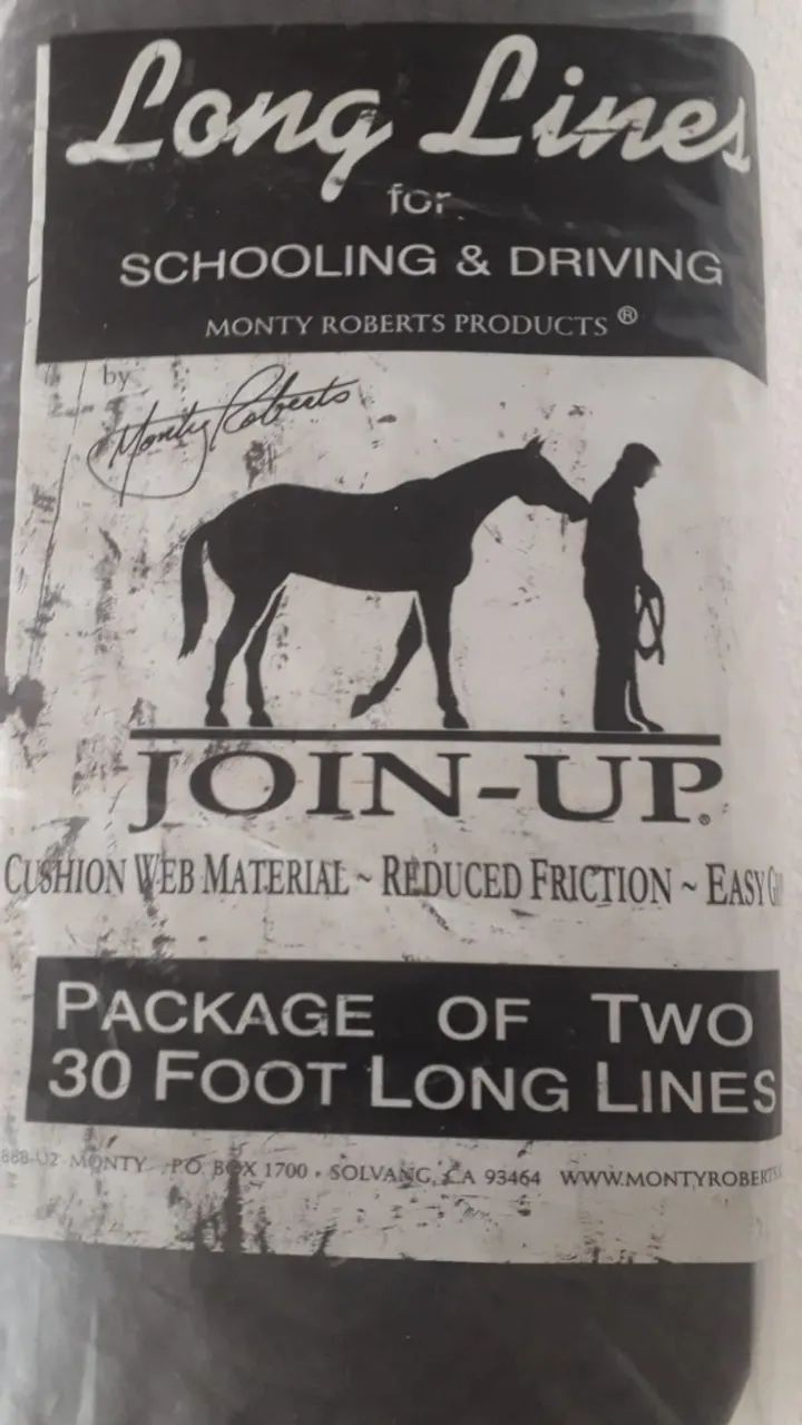 Cabresto de treinamento para cavalos marca americana Monty Roberts novo - Foto 2