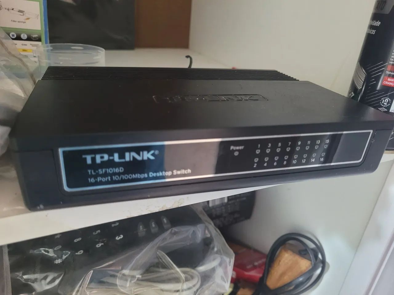 Switch roteador 16 portas tplink
