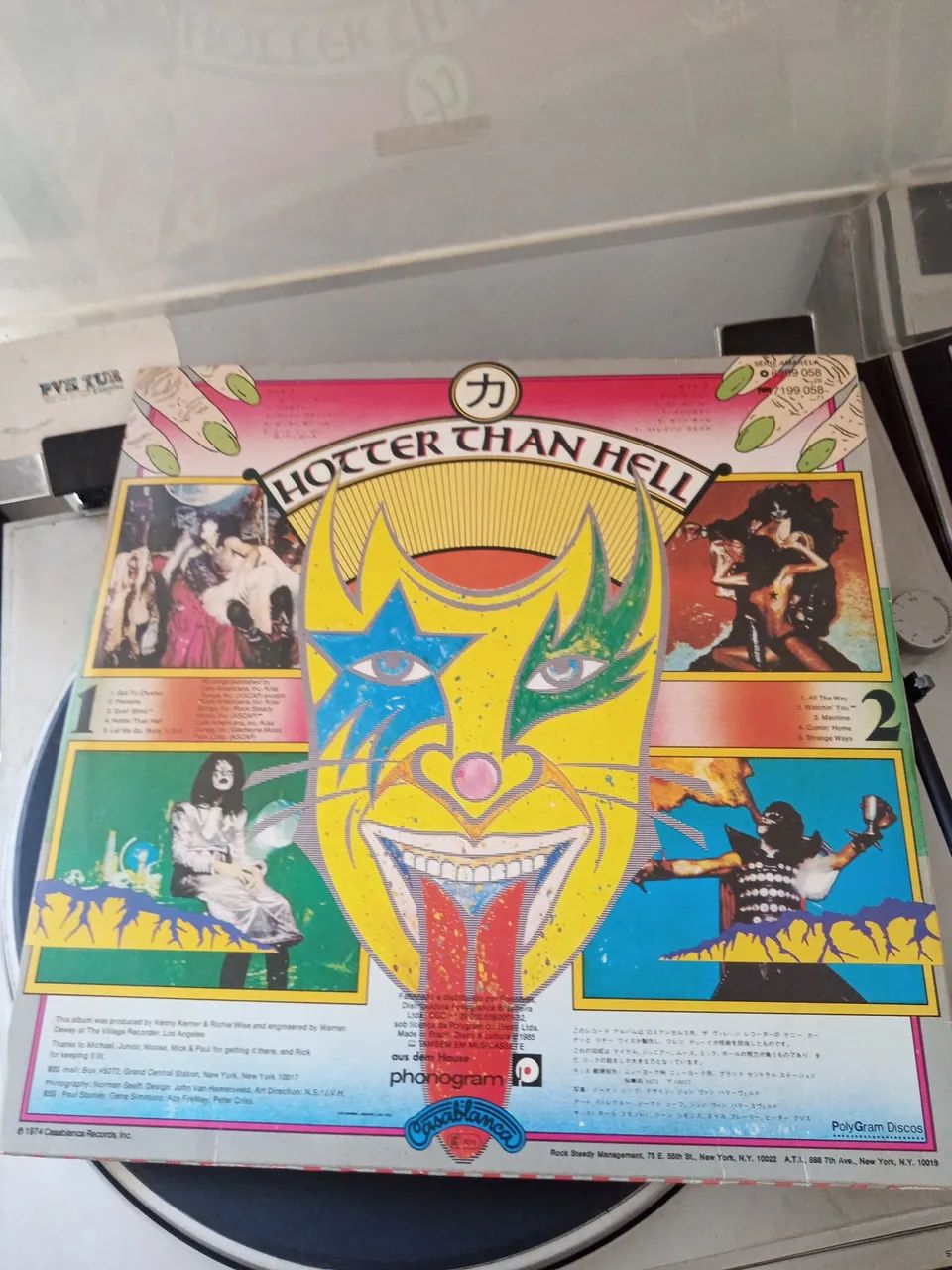 LP Disco de Vinil KISS - Hotter Than Hell (Edição 1985) - CDs