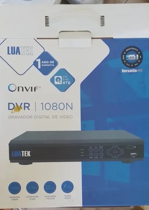 Cameras de segurança e Grador Dvr Luatek - Foto 3