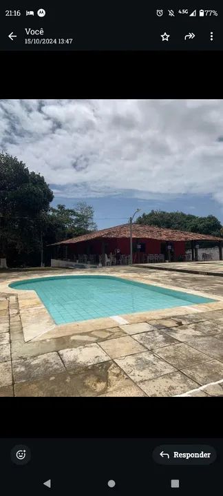 Chácara com piscina em Olinda 