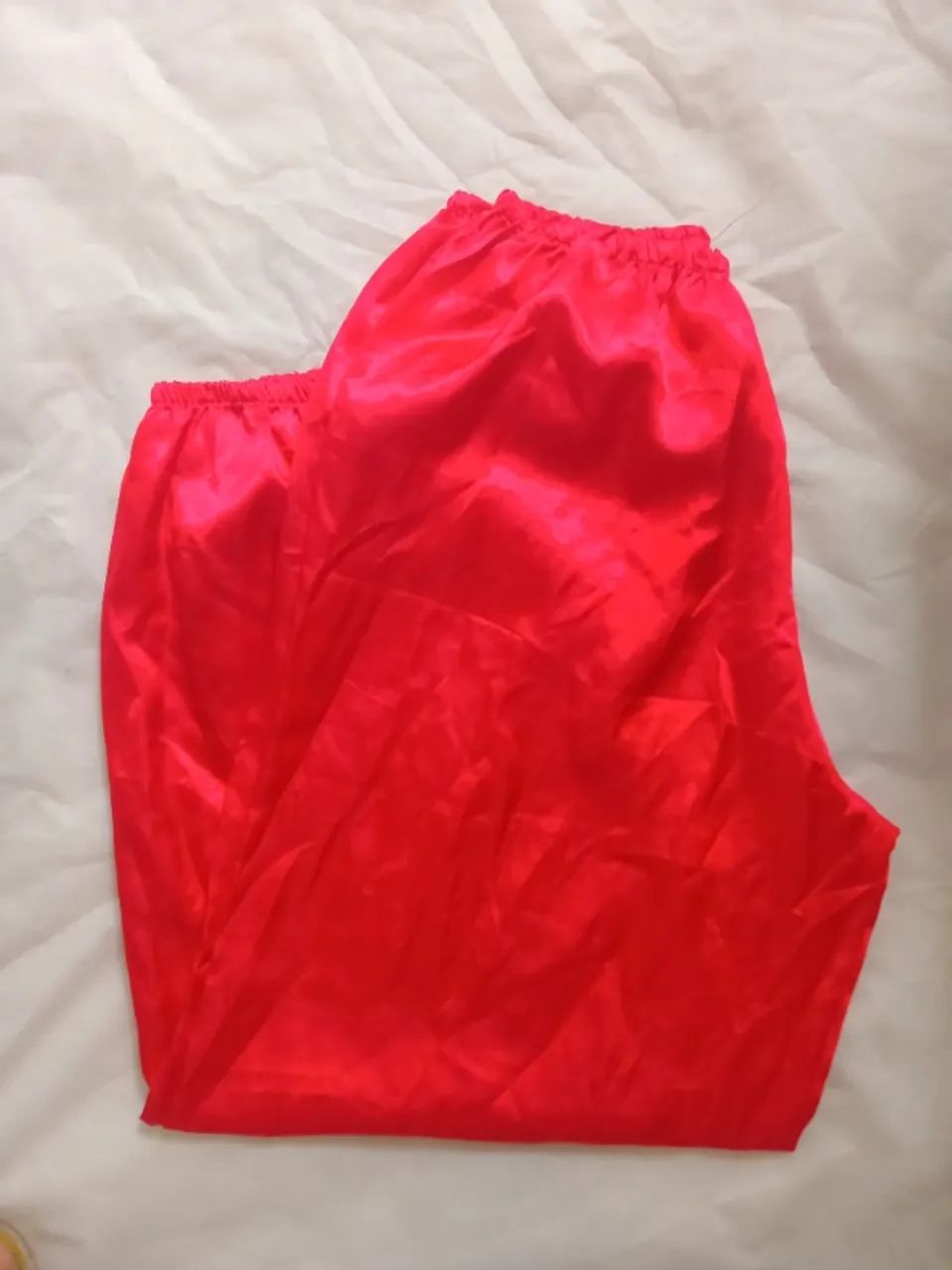 Calça roupa Papai Noel tam G/GG 