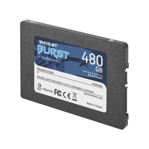 SSD 480GB SATA III Patriot Burst Elite - Rapidez e Eficiência para Seu PC - Loja Coimbra 