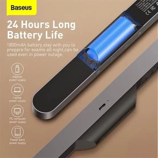 Luminária Magnética para Escritório Baseus - Foto 4
