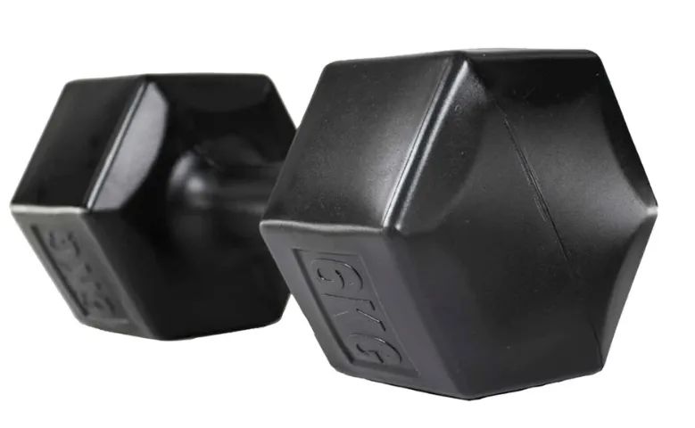 KIT DE HALTERES LIFE ZONE (4kg, 5kg, 6kg) COM SUPORTE - COMO NOVOS! - Foto 3