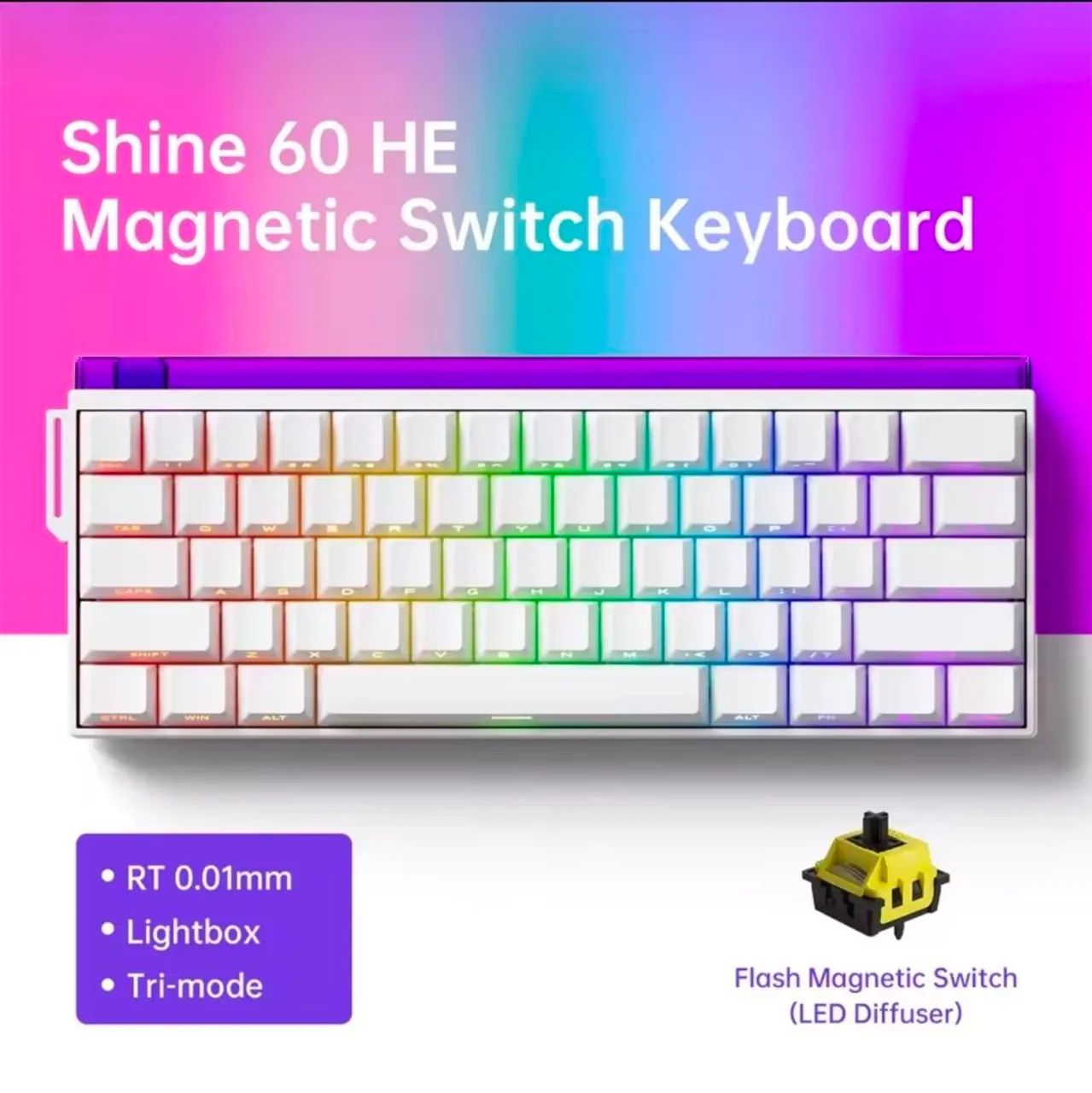 Teclado Shine 60 Magnético