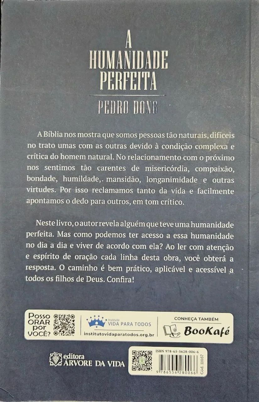Livro: A Humanidade Perfeita - Foto 2