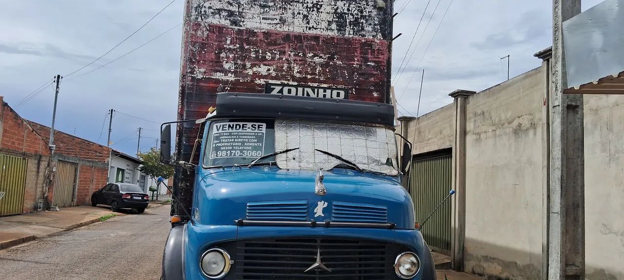 Ônibus 1113 ano 73 BAÚ com suspensor a ar  - Foto 2
