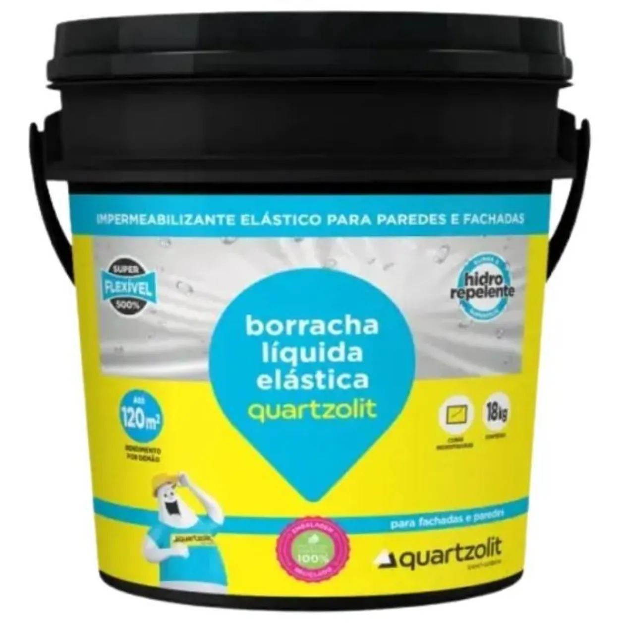 Borracha Líquida Elástica Quartzolit 18kg