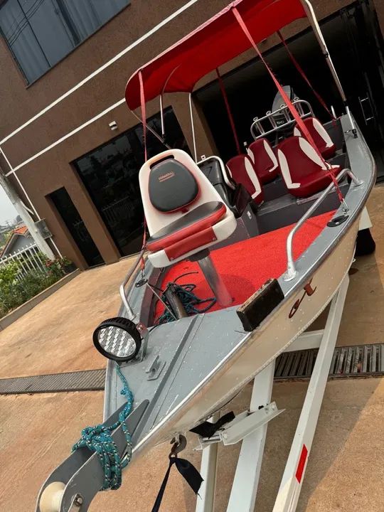 Lancha, carretinha otimo pra passeio em família  - Foto 2