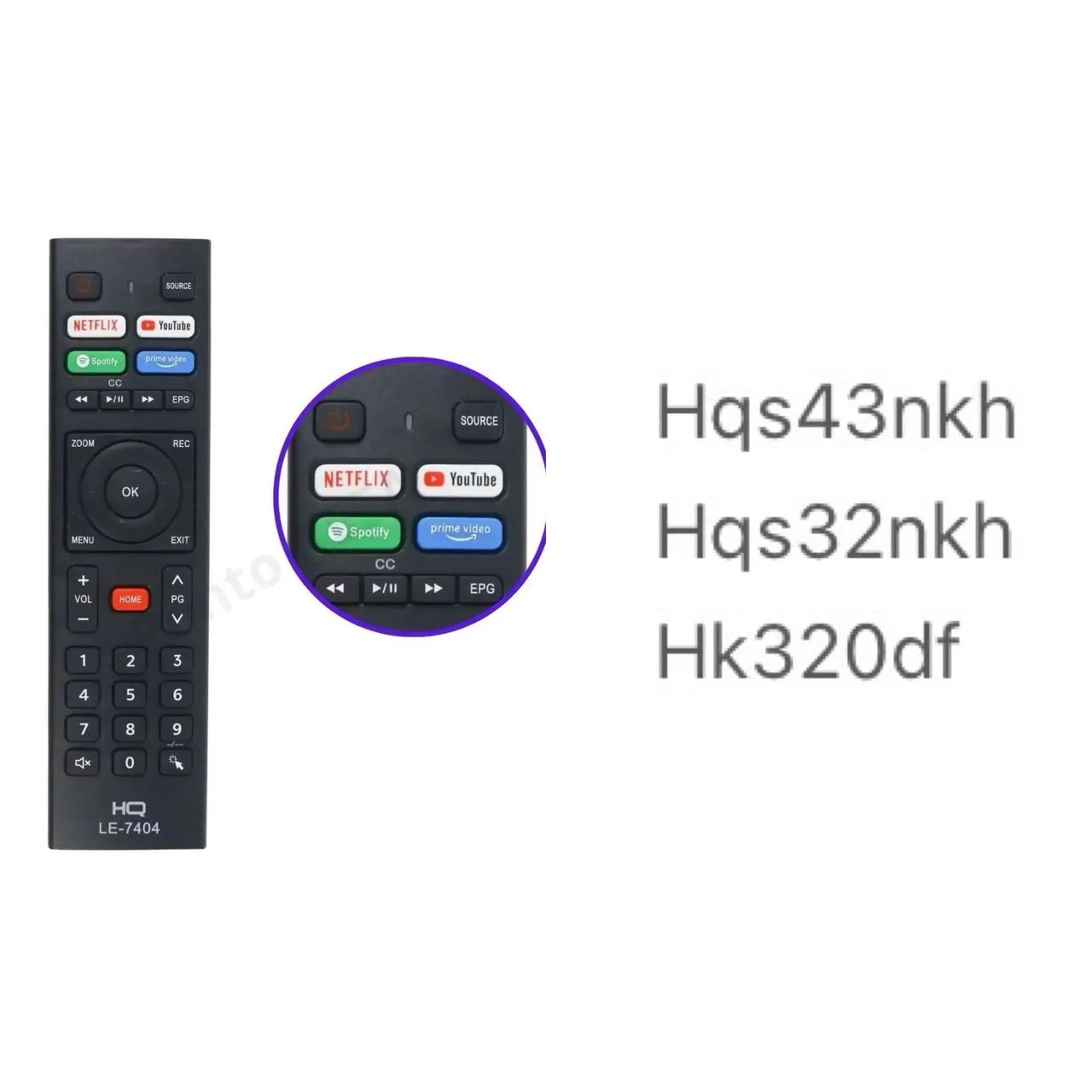 Controle de Tv HQ Smart - Foto 2