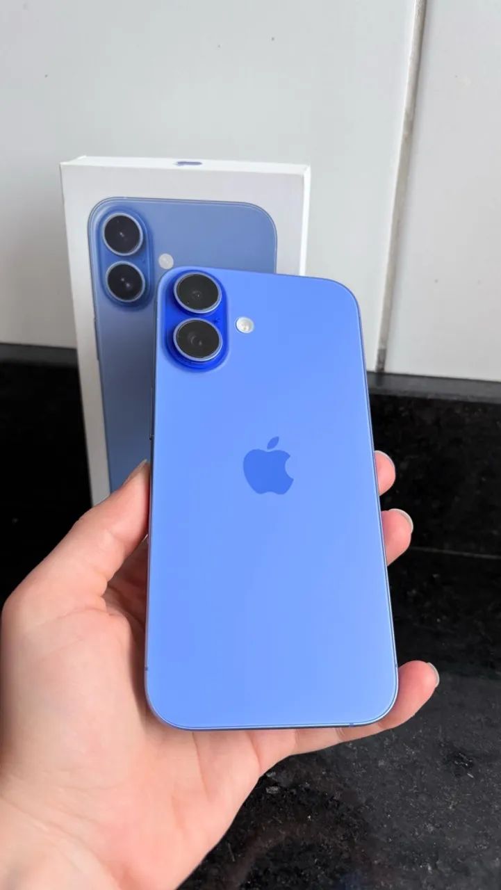 Apple IPhone 16 128gb Ultramarine - Foto 3