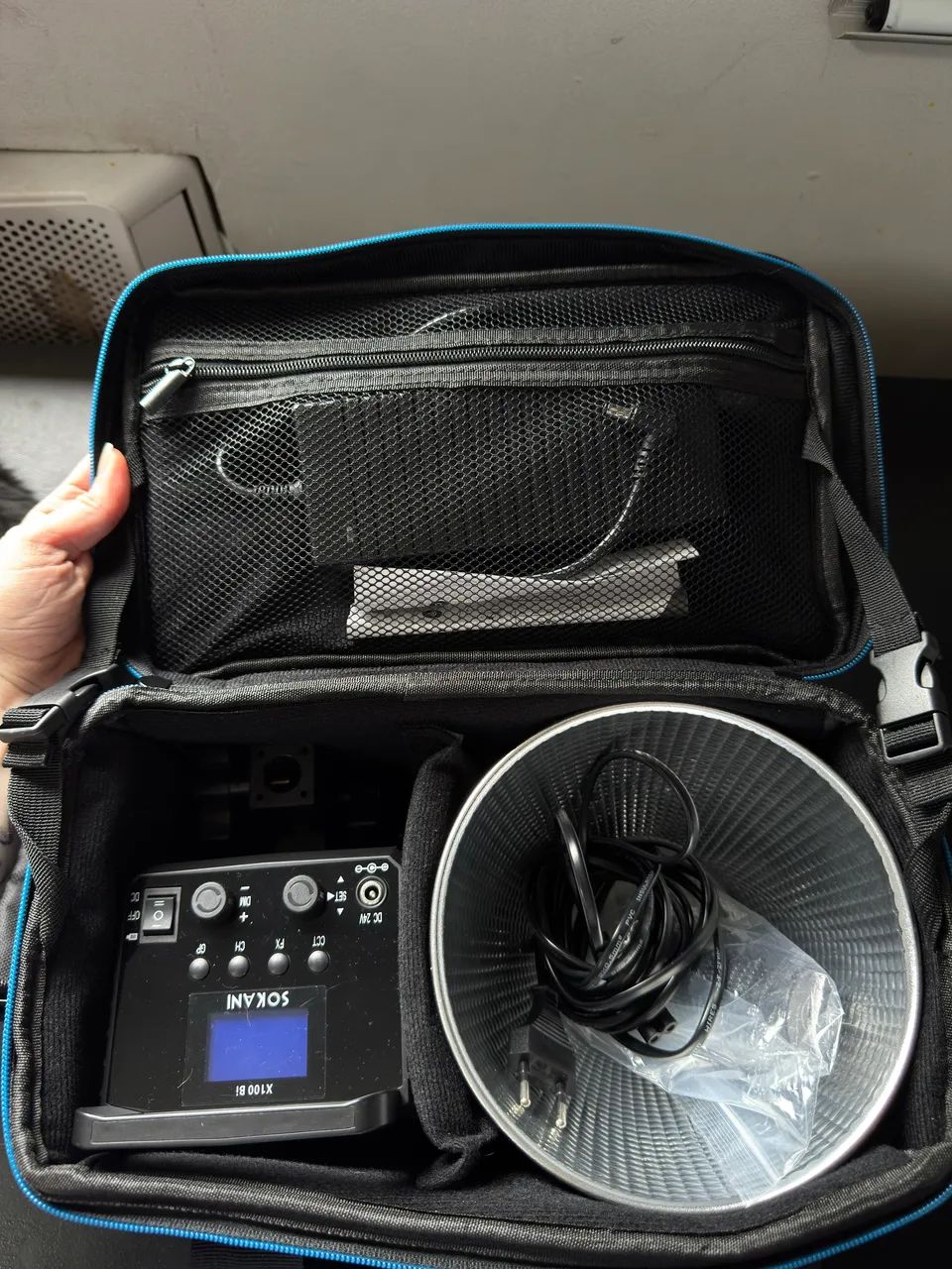 SOKANI x100 com bag e panela refletora - Foto 4