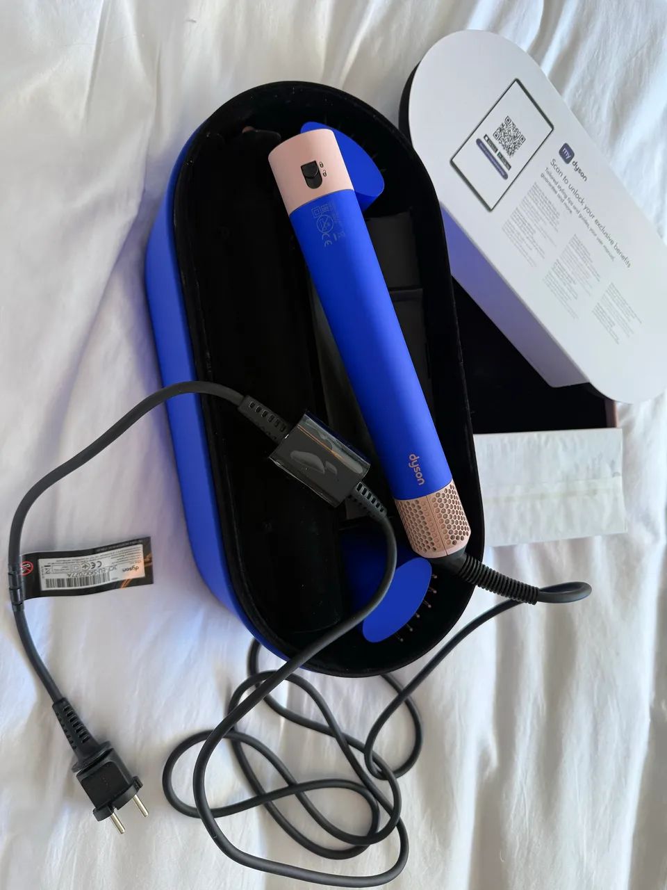 DYSON AIRWRAP HS05 COMPLETE LONG 220V AZUL COBRE NOVO - Foto 2
