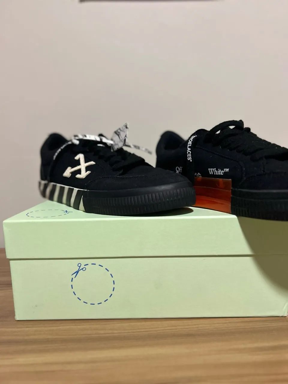 Off White Vulcanized Low - Foto 2