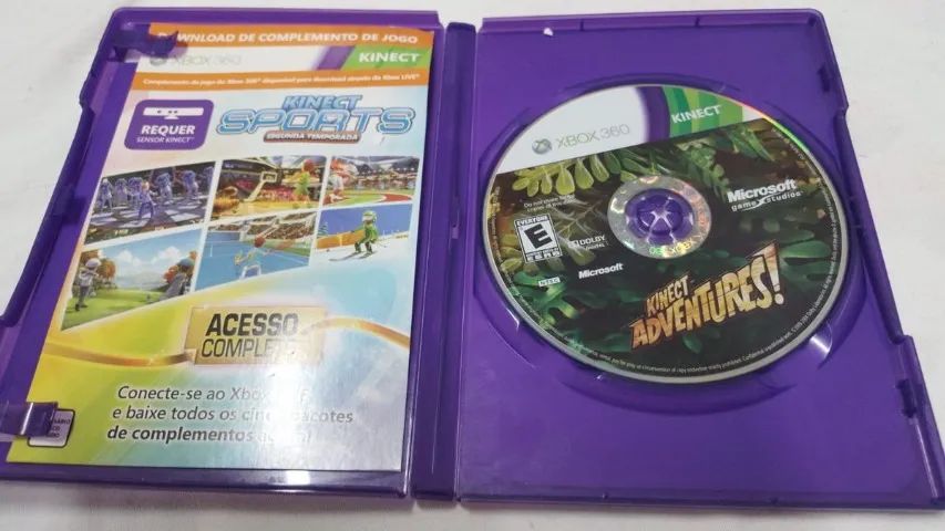 Jogo De Xbox 360 Kinect Adventures! ( 16155 ) - Foto 3