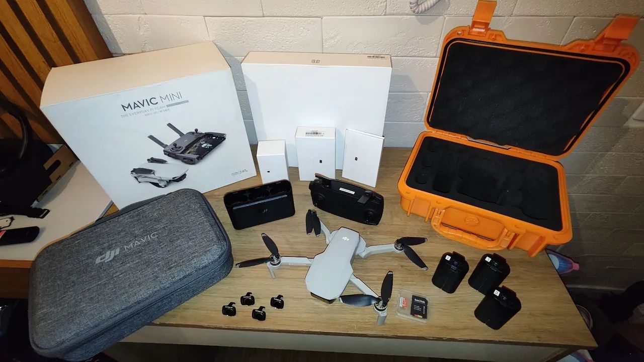 Drone DJI Mavic Mini - Fly More Combo + Acessórios Extras  - Foto 2